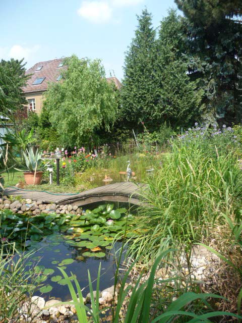 Elke Wenisch Freiflächen- und Grünanlagenbau in Leipzig, Wasser im Garten